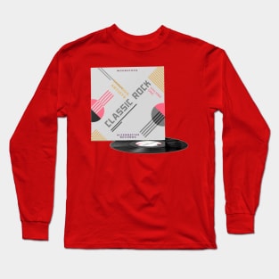 RETRO VINYL CLASSIC ROCK Long Sleeve T-Shirt